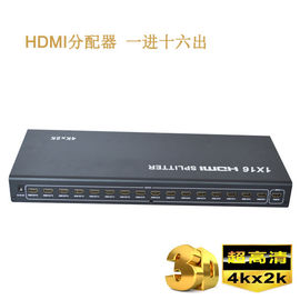 Çin 4K 1.4b 1 x 16 HD HDMI Ayırıcı 1 içinde 2 çıkış, HDMI Ayırıcı, 3D Video desteği Fabrika