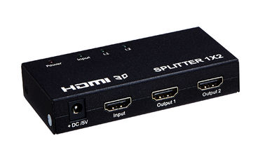 Çin 1.4a 1x2 2 port hdmi splitter tv video splitter 8 port hdmi splitter 1 için 8 out Fabrika