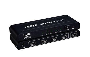 Çin 1.4a 1x2 2 port hdmi TV Video Splitter 4 Port için hdmi splitter HDMI Splitter 1 4 Out Fabrika