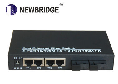 10 100 M Medya Dönüştürücü Tek Modlu çift Fiber Ethernet 1310nm SC Portu fiber optik dönüştürücü
